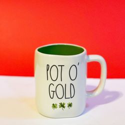 Rae Dunn Pot O Gold mug