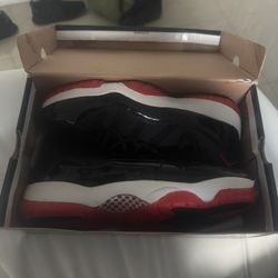 jordan 11 red and black