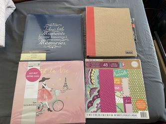 Scrapbook, Sheets, Stickers, & Construction Paper 