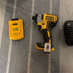 DeWalt Impact Driver With Charger And Battery