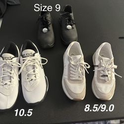 3 pairs of  mens shoes
