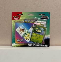 Prismatic Evolutions Tech Stickers