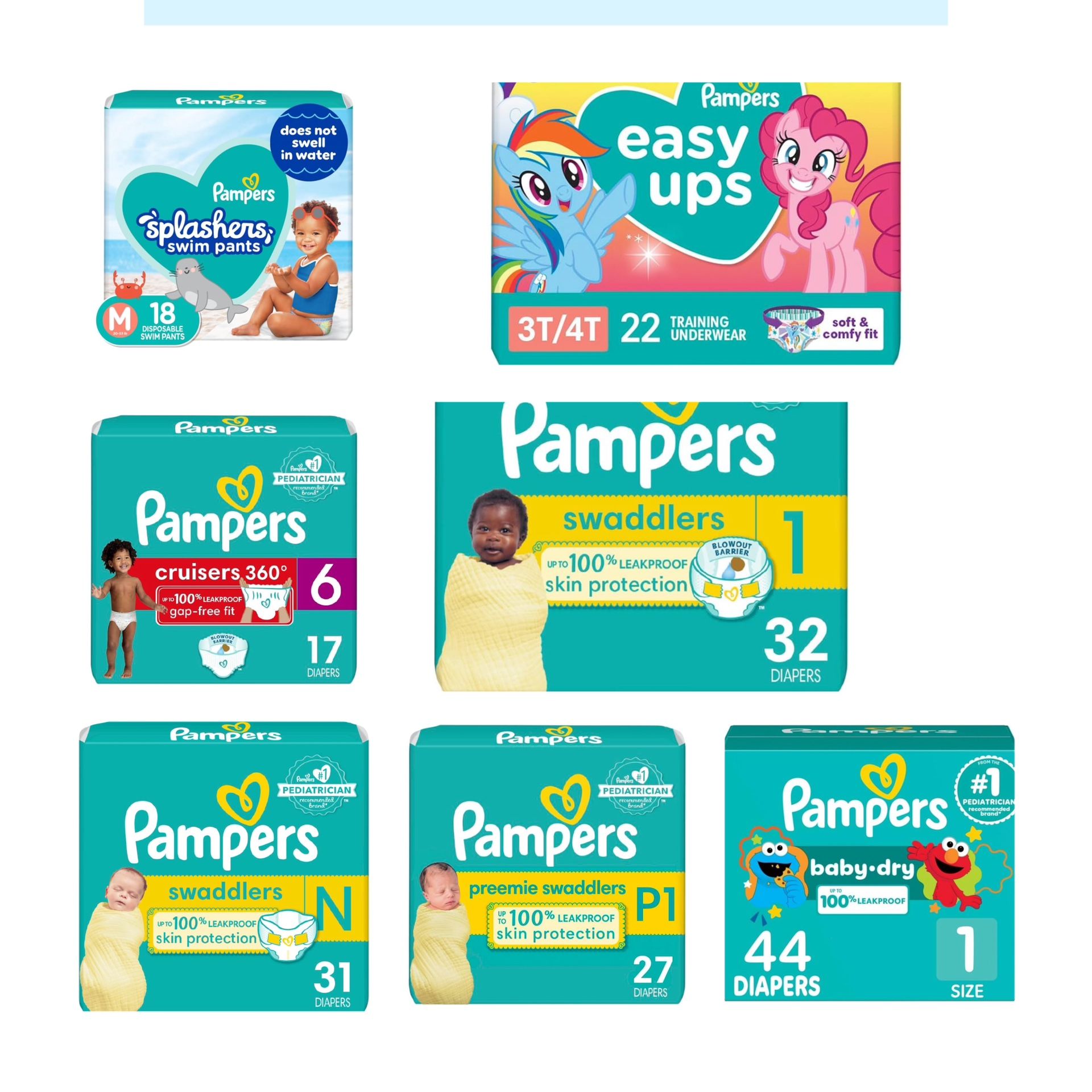 Pampers diapers