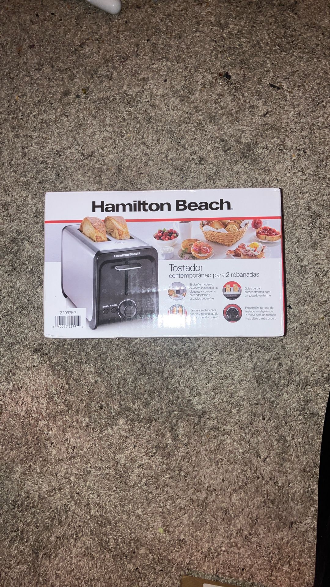 Hamilton Beach Contemporary 2 Slice Toaster