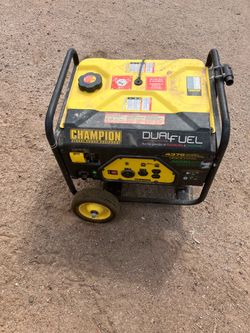 Champion Dual Fuel Portable Generator 3500W