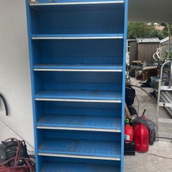 Two metal shelves 48x76 dimensions 