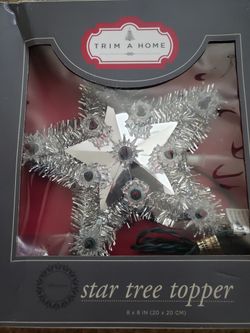Multi-Color Christmas Tree Topper