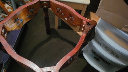 Marble Wood Coffee Table 