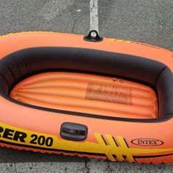 3 Inflatable Toys Float Tube Boat For Pool