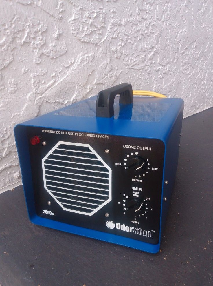 Ozone Generator Ionizer Professional Deodorizer Machine 2500 Sq Ft Space, Air Purifier for hotel, Abandoned Property, Mildew, Mold,foul odor remover