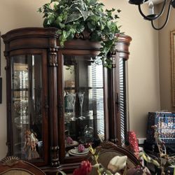 2 Piece Display Cabinet 