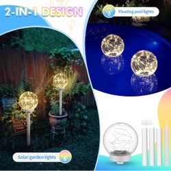 Floating Pool Lights  6” …      2   Available 