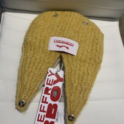  Mohair Chunky Banana Beanie