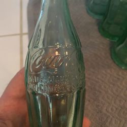 Coca-Cola embossed bottles