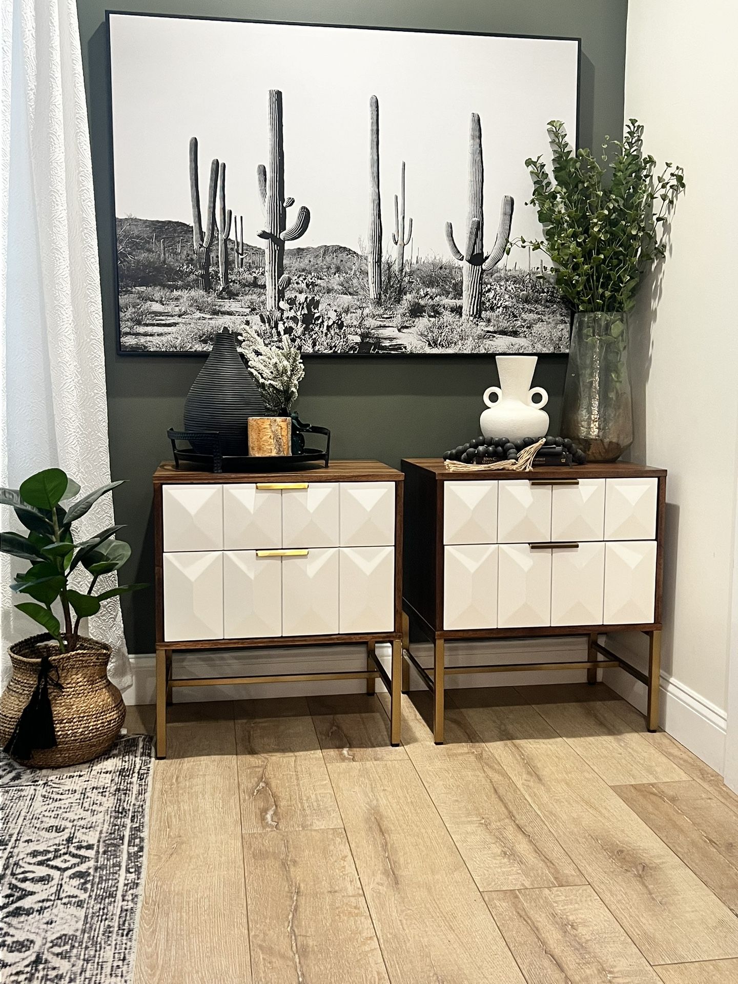 Pair- Modern Night Stands