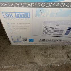 Haier 8,000 BTU Window Air Conditioner W/ Remote 