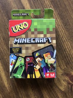 Minecraft Uno!!! New!!!