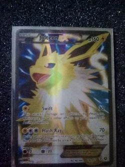 Jolteon Ex pokemon card mint condition