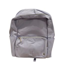 Lululemon-Everywhere Backpack 22L Metal Hardware-Lavender Frost/Gold New