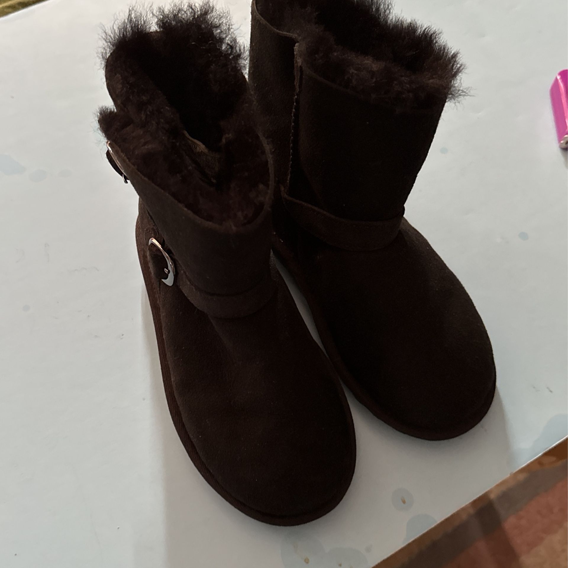 Kids Fur Lined Boots