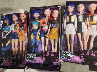 3 Pcs Set K-Pop Demon Hunter Cosplay Doll Collectible Figure Singing Song