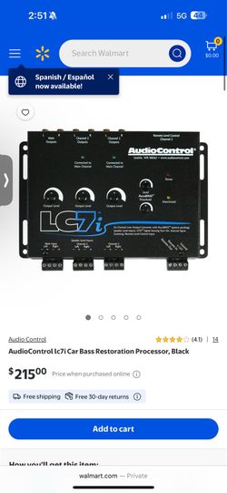 Audio Control LC7i