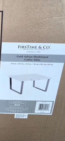 Coffee table, never opened