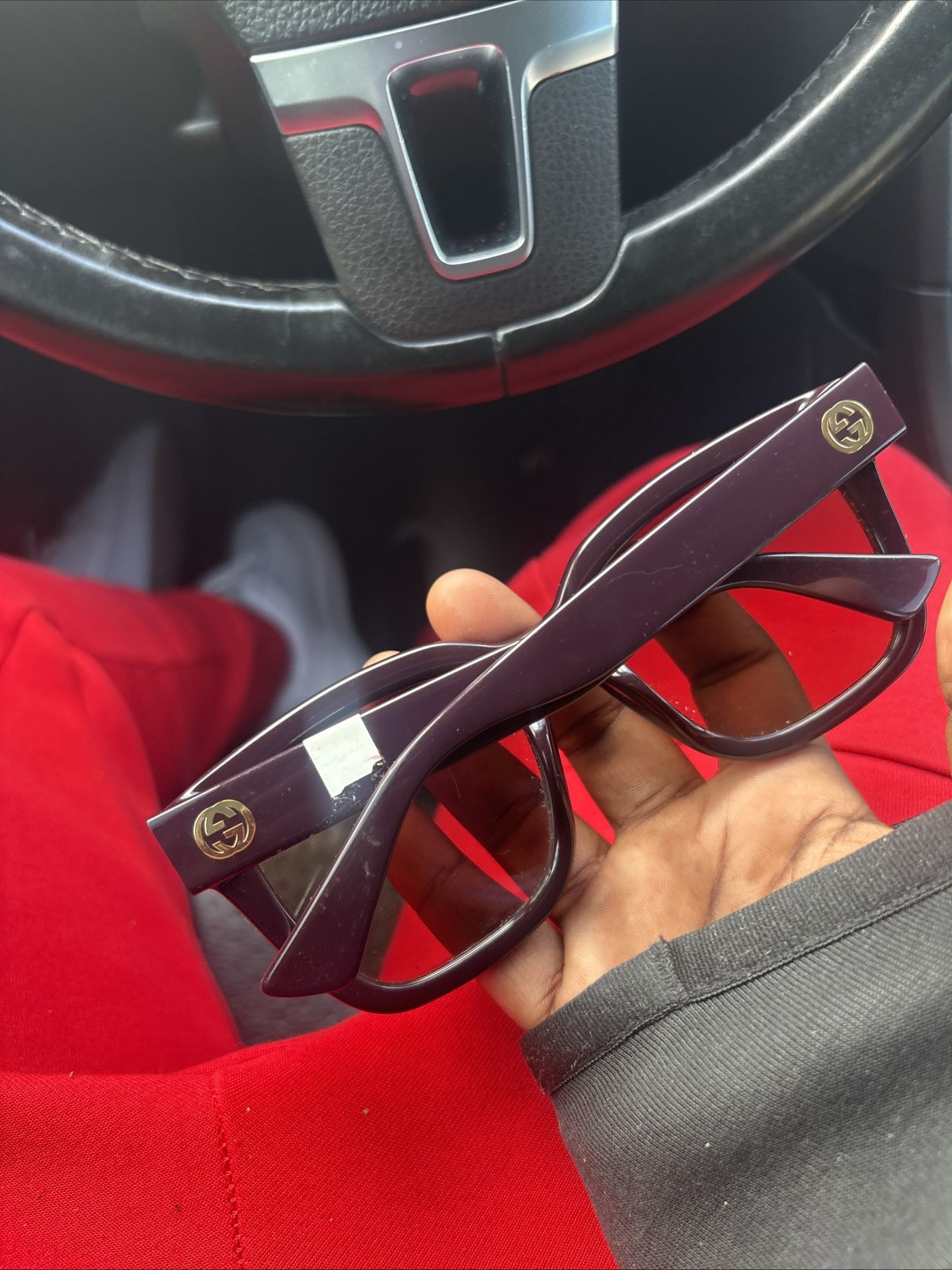 Gucci Glasses Purple