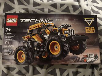 LEGO Technic Monster Jam DIGatron Pull-Back Monster Truck Toys - Building Toys..