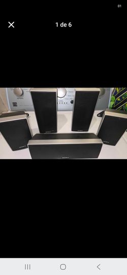 Sony speakers and subwoofer yamaha 6"