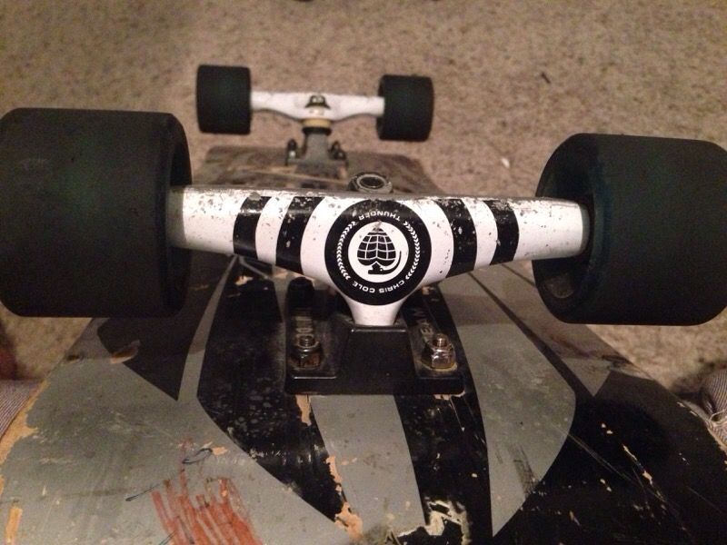 Dark star and thunder trucks