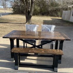 Farm Style Dining Set