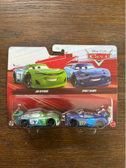 Disney Pixar Cars 2 PK- Jim Reverick & Spikey Fillups