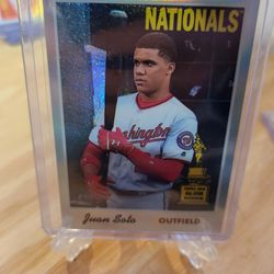 Juan Soto 2019 Heritage refractor /570
