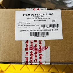 Pokemon Ascended Heroes ETB (sealed Case) 
