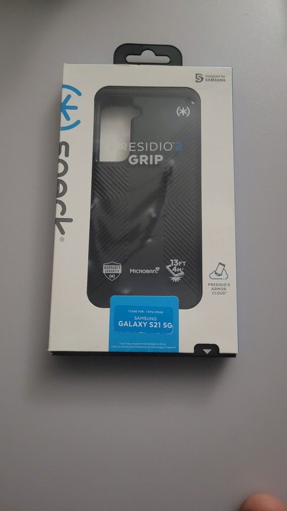(Best offer gets it!) New Black Speck Presidio2 Grip Samsung Galaxy S21 5G Case