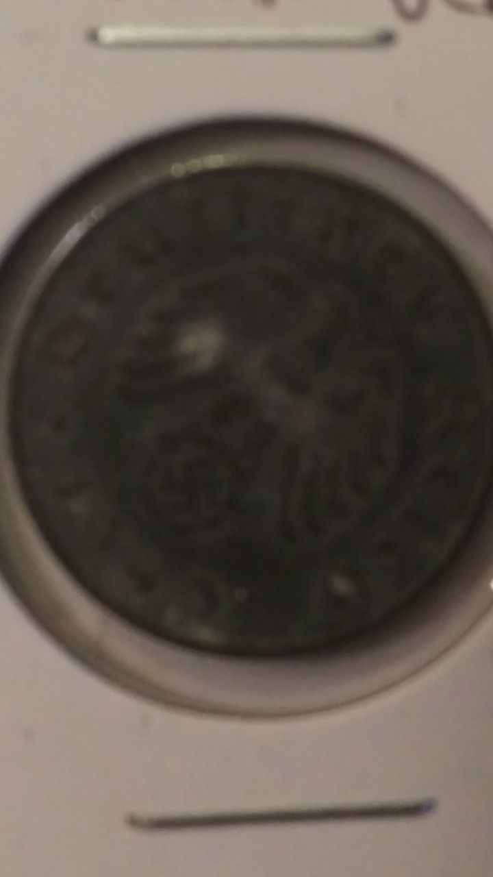 1945 ww 2 German coin rare