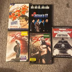 DVD’s $8 Each