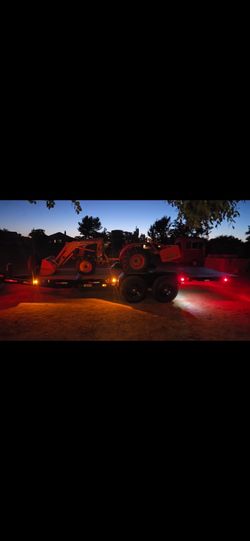 20ft Tilt Flatbed trailer