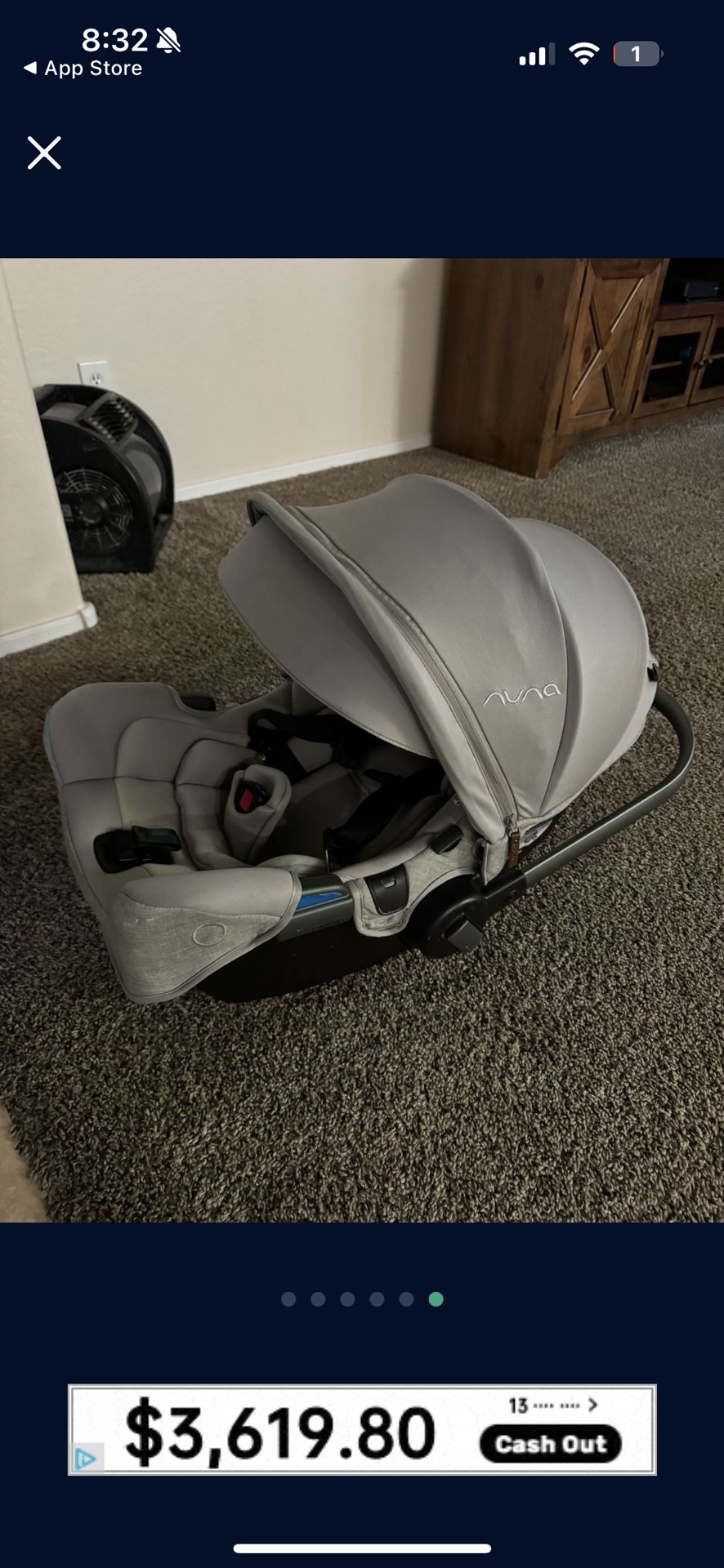 Infant car seat