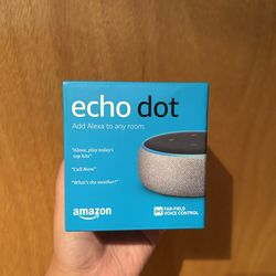 Amazon Echo Dot Brand New 