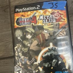 Metal Slug 4 N 5 Ps2 