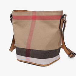 Women's Purse Shopper Luxury Fashion Canvas Bucket Handbags Crossbody Plaid Messenger Bag Large Capacity Shoulder Bags For Women