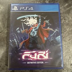 Furi, PS4 (Sealed)