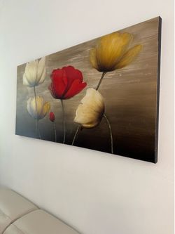 Cuadro/ floral canvas