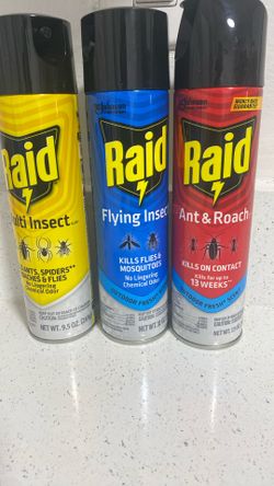 Raid Multi Insect & Ant & Roach Spray $$3😮😮