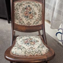 Antique Folding Rocking Chair 