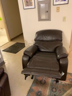Brand new full electric option recliner  real leather