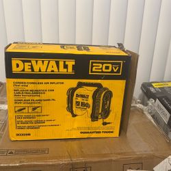 DeWalt 20v Cordless Air Inflator