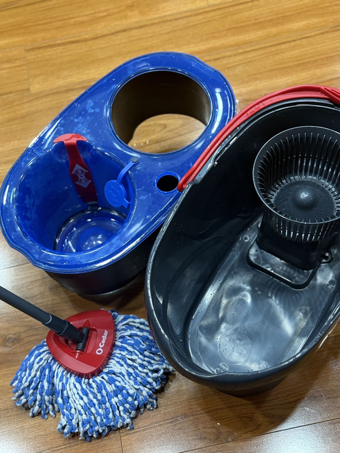 O-Cedar Spin Mop and Bucket